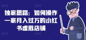 独家代理构思:怎么操作一家月入了万的小红书虚拟店铺-中创网_分享创业项目_助您在家赚钱