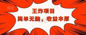 王炸福利项目，兼职全职都可做，操作无脑简单-中创网_分享创业项目_助您在家赚钱