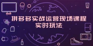 (11759期)拼多多平台实战演练经营当场课程内容,即时游戏玩法,爆款打造,选款、标准分析-中创网_分享创业项目_助您在家赚钱