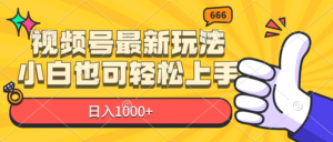 （11881期）微信视频号全新游戏玩法，新手也可以快速上手，日入1000-中创网_分享创业项目_助您在家赚钱