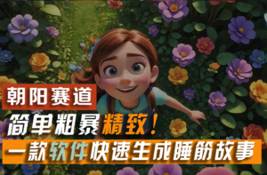 (11405期)运用一款软件5分钟左右一条爆品睡筋小故事,简单直接精美!新手月入2w-中创网_分享创业项目_助您在家赚钱