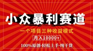 （11695期）视频号【中老年粉深信不疑】小众赛道 100%原创 手把手教学 新号3天收益…-中创网_分享创业项目_助您在家赚钱