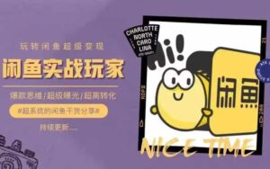 从0到1系统软件轻松玩闲鱼平台转现,教大家关键选款逻辑思维,提高产品曝出及转换率-中创网_分享创业项目_助您在家赚钱