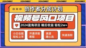 【老人言赛道领域】视频号最新爆火赛道，0粉新号条条过原创热门，小白轻松易上手-中创网_分享创业项目_助您在家赚钱
