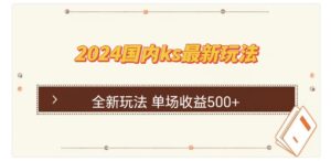 （12779期）国内ks最新玩法 单场收益500+-中创网_分享创业项目_助您在家赚钱