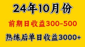 高手是怎么赚钱的.前期日收益500+熟练后日收益3000左右-中创网_分享创业项目_助您在家赚钱