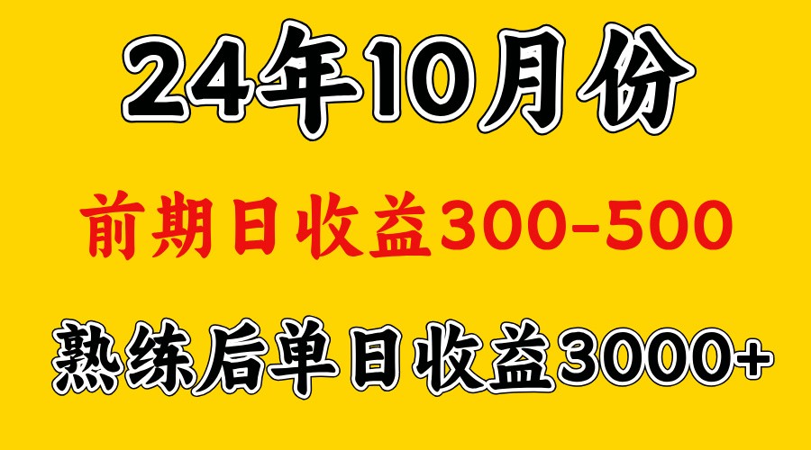 高手是怎么赚钱的.前期日收益500+熟练后日收益3000左右-中创网_分享创业项目_助您在家赚钱