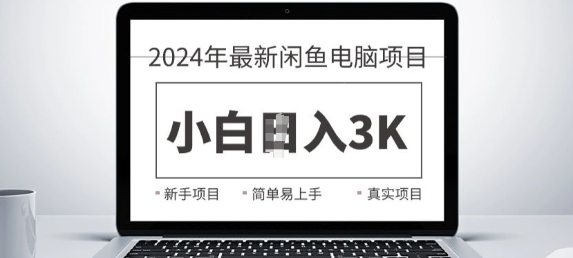 2024最新闲鱼电脑项目，动手就能吃肉的好项目-中创网_分享创业项目_助您在家赚钱