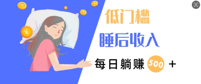 2024视频号红利项目每天半小时，低门槛睡后收入，每日几张，小自也能轻松上手-中创网_分享创业项目_助您在家赚钱