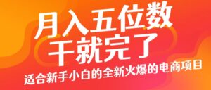 小红书咸鱼无脑操作,每单利润都是纯利润,小白即可上手,月入过W-中创网_分享创业项目_助您在家赚钱