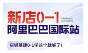 阿里巴巴国际站新店0-1,店铺基建0-1学这个就够了-中创网_分享创业项目_助您在家赚钱