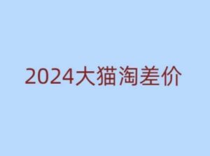 2024版大猫淘差价课程，新手也能学的无货源电商课程-中创网_分享创业项目_助您在家赚钱