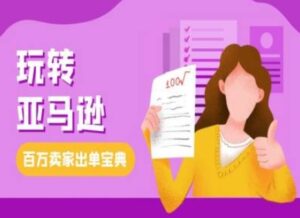 教你玩转亚马逊，跨境电商亚马逊教程，百万卖家出单宝典-中创网_分享创业项目_助您在家赚钱