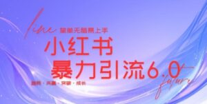 最新小红书暴力引流私域玩法,日引200+兼职粉,简单无脑操作-中创网_分享创业项目_助您在家赚钱