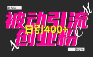 创业粉暴力引流,全平台玩法,一个视频引300+,找对方法和方向,干就行了-中创网_分享创业项目_助您在家赚钱