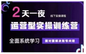抖音直播间经营型实操训练营,全方位系统的学习,零距离处理账户难题 12月10号-12号(第48期面授课)-中创网_分享创业项目_助您在家赚钱