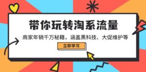 带你玩转淘宝总流量,店家年销一定秘笈,包含高科技、大促销管理等-中创网_分享创业项目_助您在家赚钱