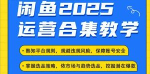 2025闲鱼电商运营全集，2025最新咸鱼玩法-中创网_分享创业项目_助您在家赚钱