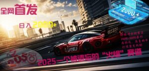 全网首发:2025一个被遗忘的“火爆”赛道轻松日入多张-中创网_分享创业项目_助您在家赚钱