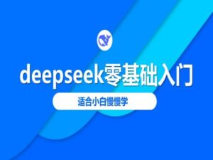 deepseek零基础入门-deepseek实例教程2025,适合白慢慢学-中创网_分享创业项目_助您在家赚钱
