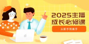 （14510期）2025网络主播发展必修课程，网络主播从初学者到大神，包含发展趋势、精准定位、水平搭建等-中创网_专注互联网创业,项目资源整合-中创网_分享创业项目_助您在家赚钱
