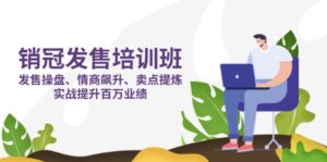 (14203期)销冠 发售培训班:发售 操盘+情商 飙升+卖点 提炼,实战提升百万业绩-中创网_分享创业项目_助您在家赚钱
