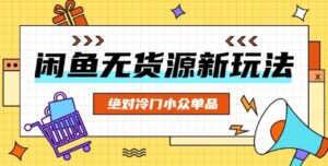 闲鱼无货源冷门单品项目,绝对冷门小众单品-中创网_分享创业项目_助您在家赚钱