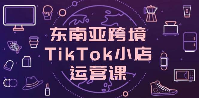 东南亚跨境TikTok小店运营课，掌握店铺设置与流量转化核心技巧-中创网_分享创业项目_助您在家赚钱