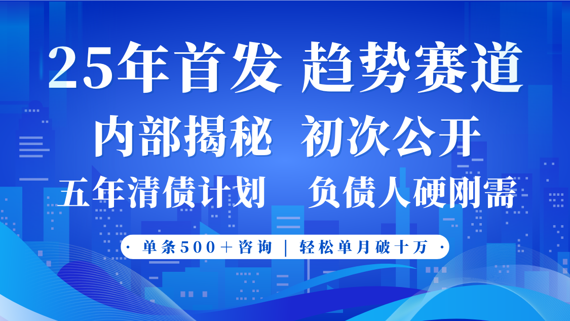2025年首次公开，真正的事业型赛道，客咨不断，单月轻松破十-中创网_分享创业项目_助您在家赚钱