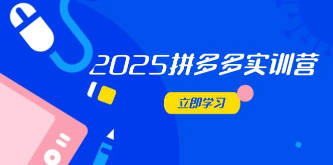 2025拼多多实训营：深度剖析运营关键，助力电商人快速提升-中创网_分享创业项目_助您在家赚钱