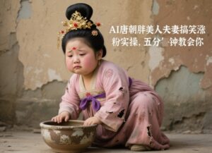 AI唐朝胖美人夫妻搞笑涨粉实操，五分钟教会你-中创网_分享创业项目_助您在家赚钱