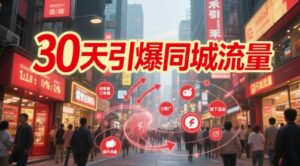 30天引爆同城流量:团购篇 认知篇 流量篇 来客篇 达人篇 老板人设IP篇 投流篇-中创网_分享创业项目_助您在家赚钱