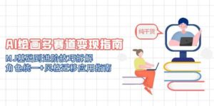 (14798期)AI绘画多赛道变现指南:MJ基础到进阶技巧拆解,角色统一+风格迁移应用指南-中创网_分享创业项目_助您在家赚钱