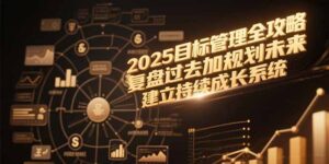 (15199期)2025目标管理全攻略,复盘过去加规划未来,建立持续成长系统-中创网_分享创业项目_助您在家赚钱