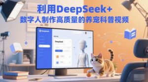 利用DeepSeek+数字人制作高质量的养宠科普视频-中创网_分享创业项目_助您在家赚钱