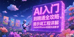 (15181期)AI入门到精通全攻略,提示词工程详解,StableDiffusion绘画实战教学-中创网_分享创业项目_助您在家赚钱