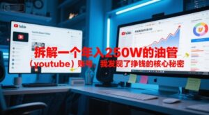 付费文章:拆解一个年入250W的油管(youtube)账号,我发现了挣钱的核心秘密-中创网_分享创业项目_助您在家赚钱