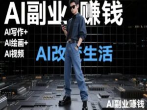 AI改变生活(Ai写作+AI绘画+Ai视频),AI副业挣钱-中创网_分享创业项目_助您在家赚钱