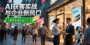 (15348期)AI获客实战与企业新风口,实体店逆袭与自动化成交 短视频矩阵与私域体系化-中创网_分享创业项目_助您在家赚钱