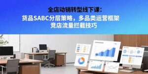 (15419期)全店动销转型线下课:货品SABC分层策略,多品类运营框架 竞店流量拦截技巧-中创网_分享创业项目_助您在家赚钱