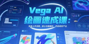 (15470期)Vega AI绘画速成课:快速上手流程,核心功能解析,作品高效产出-中创网_分享创业项目_助您在家赚钱