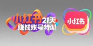 (15427期)小红书21天赚钱账号特训:黄金定位技巧,高转粉文案创作,科学引流策略-中创网_分享创业项目_助您在家赚钱