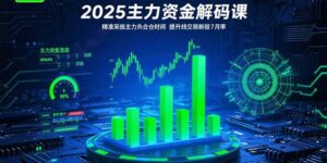 (15511期)2025主力资金解码课:精准捕捉主力建仓时机,提升短线交易胜率(更新7月)-中创网_分享创业项目_助您在家赚钱