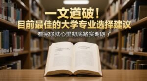 付费文章:一文道破!目前最佳的大学专业选择建议,看完你就心里彻底踏实明朗了-中创网_分享创业项目_助您在家赚钱