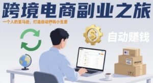 跨境电商副业之旅,一个人的亚马逊,打造自动賺钱小生意-中创网_分享创业项目_助您在家赚钱