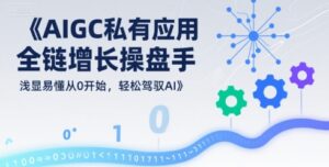 AIGC私有化应用全链增长操盘手,浅显易懂从0开始,轻松驾驭AI-中创网_分享创业项目_助您在家赚钱