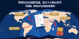 (15806期)外贸B2B全流程实战,出口十大核心环节拆解,阿里RFQ询盘深度解析-中创网_分享创业项目_助您在家赚钱