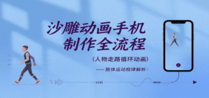 沙雕动画手机制作全流程,关键帧动画、走路、表情变换、场景反向移动、车内人物添加等-中创网_分享创业项目_助您在家赚钱