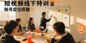 (15707期)短视频线下特训营:账号定位搭建/口播号拍摄剪辑/直播间流量入口/变现实战-中创网_分享创业项目_助您在家赚钱