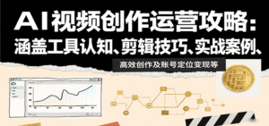 AI视频创作运营攻略:涵盖工具认知、剪辑技巧、实战案例、高效创作及账号定位变现等-中创网_分享创业项目_助您在家赚钱